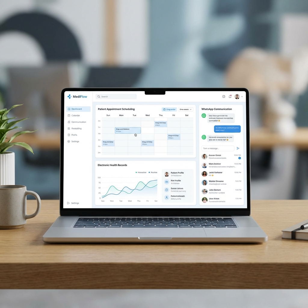 Dashboard do Sistema BipClinic